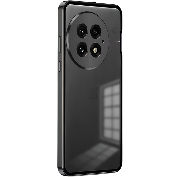 Θήκη για OnePlus 13R, Frame Case, μαύρη