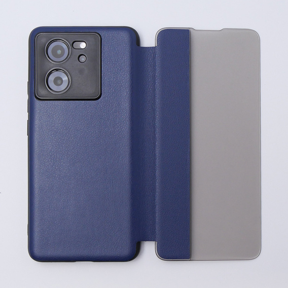 Θήκη για Xiaomi 13T / 13T Pro, με πτερύγιο πλευρικής όψης, μπλε