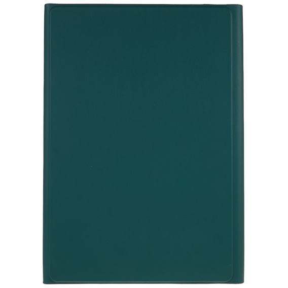 Θήκη + πληκτρολόγιο Galaxy Tab S7+ Plus / S8+ Plus /S7 FE T730 T733, Pen Slot, πράσινη