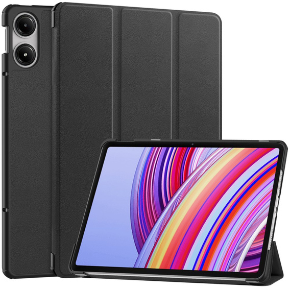 Θήκη για Xiaomi Redmi Pad Pro / Xiaomi Poco Pad, Smartcase, μαύρη