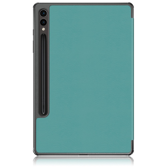 Θήκη για Samsung Galaxy Tab S9 Plus, Smartcase με χώρο για γραφίδα, πράσινη