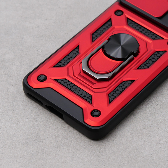 Θήκη για Motorola Edge 40 Neo, CamShield Slide, κόκκινο