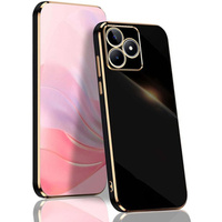 Θήκη για Realme Note 50, Glamour CamShield, μαύρη