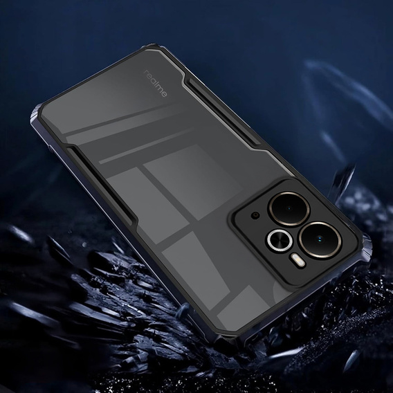 Θήκη για Realme 14 5G / Realme 14T 5G, AntiDrop Hybrid, μαύρη