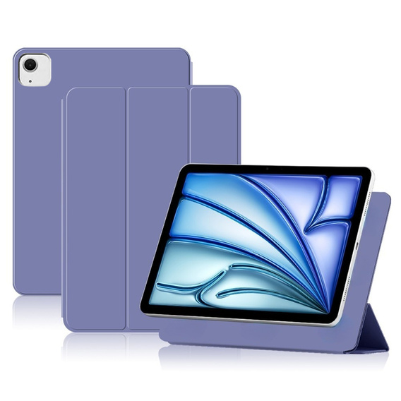 θήκη για το Apple iPad Air 13" 6 gen. 2024 (A2836, Magnetic smartcase, μωβ