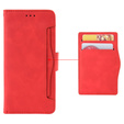 Θήκη με πτερύγιο για T Phone 2 5G, Card Slot, κόκκινη