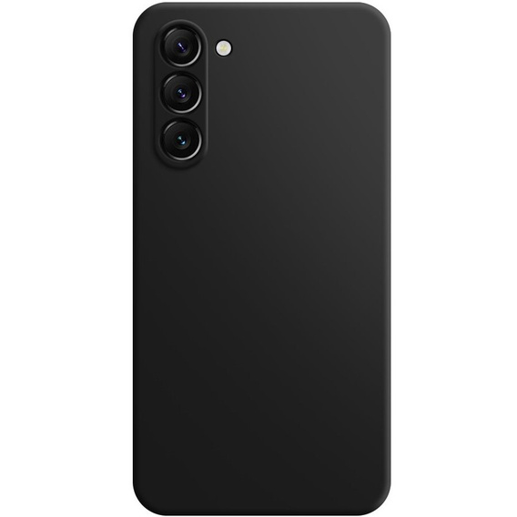 Θήκη για Samsung Galaxy S24, Silicone Lite, μαύρη