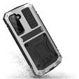 Θωρακισμένη θήκη για Samsung Galaxy S22, R-JUST, ασημένια