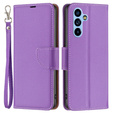 Θήκη με πτερύγιο για Samsung Galaxy A54 5G, Wallet Litchi Magnet, μωβ