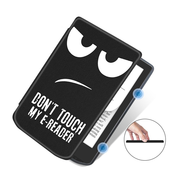 Θήκη για PocketBook Verse / Verse Pro, Smartcase, don't touch me