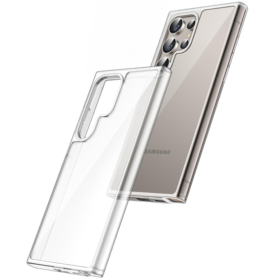 Θήκη για Samsung Galaxy S24 Ultra, Fusion Hybrid, διαφανής