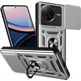 Θήκη για Xiaomi Poco F7 Ultra, CamShield Slide, ασημένια