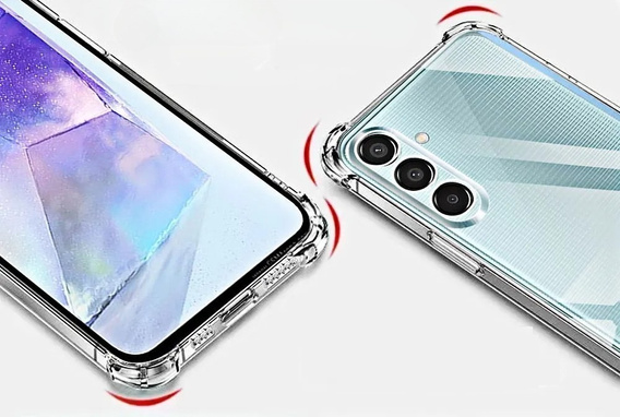 Θήκη για Samsung Galaxy M15 5G, Dropproof, διαφανής
