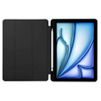 Θήκη για iPad Air 13" 2025/2024 (7/6 gen.), Smartcase με χώρο για γραφίδα, μαύρη