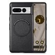 Θήκη για Google Pixel 7 Pro 5G, Leather Hybrid MagSafe, μαύρη