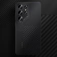 θήκη BENKS Kevlar για Samsung Galaxy S25 Ultra, για MagSafe, Carbon Fiber, μαύρη