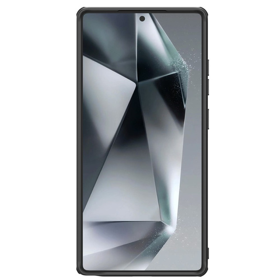 NILLKIN θήκη για Samsung Galaxy S25 Ultra, θήκη Super Frosted Shield, μαύρη