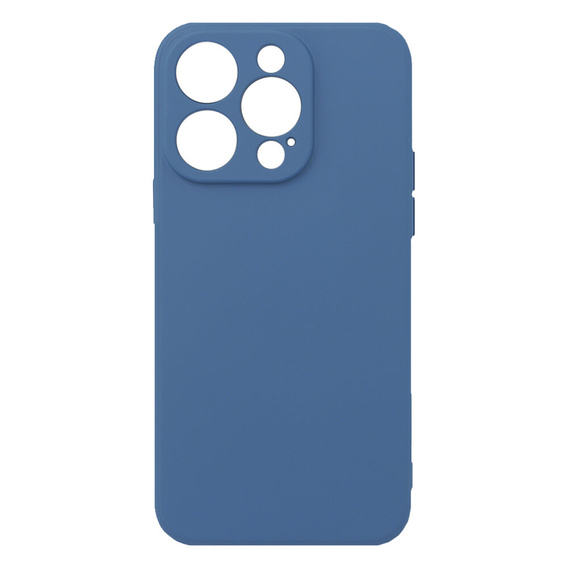 Θήκη για iPhone 15 Pro Max, Silicone Lite, σκούρο μπλε