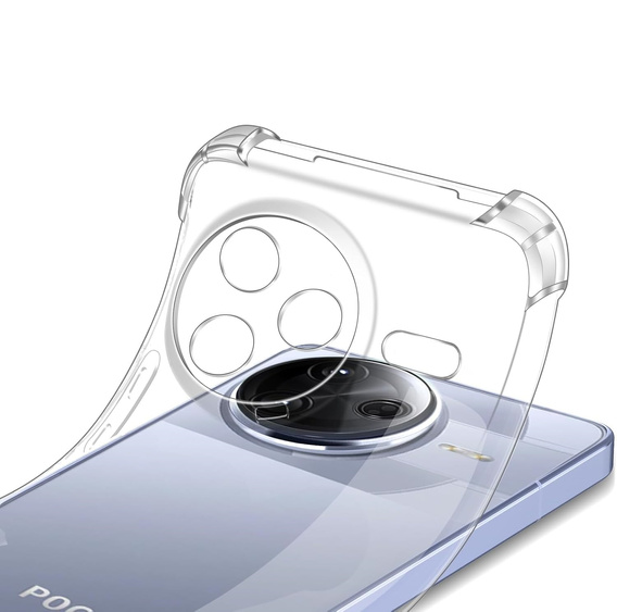 Θήκη για Xiaomi Poco F7 Pro, Dropproof, διαφανής