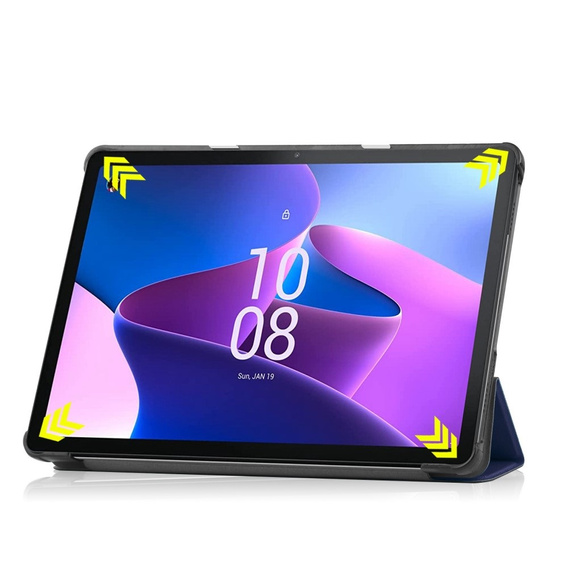 Θήκη για Lenovo Tab M10 10.1 Gen 3 TB-328FU/TB-328XU, Smartcase, σκούρο μπλε