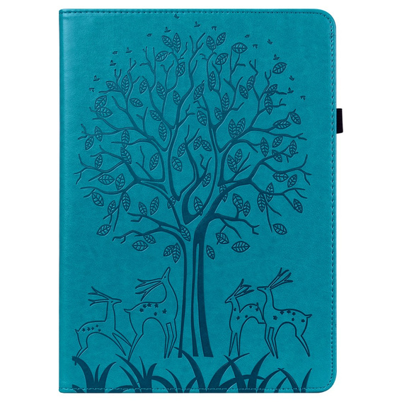 θήκη πτερύγιο για Huawei MatePad SE 10.4, tree, μπλε