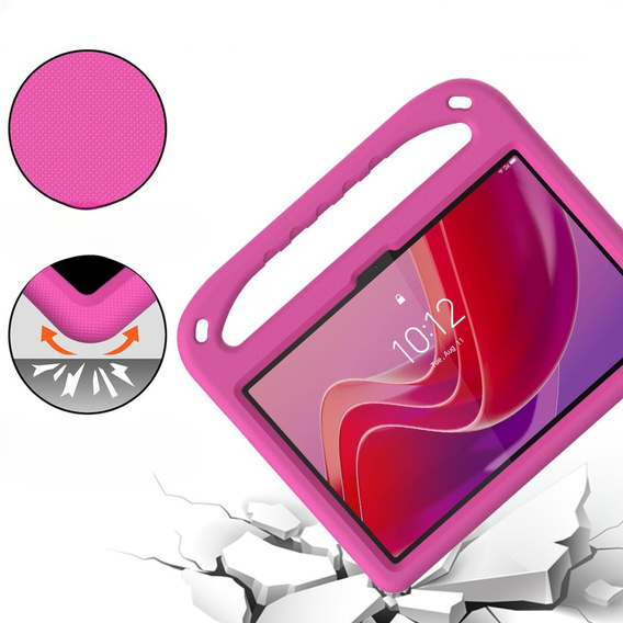 Παιδική θήκη για Lenovo Tab TB311FU, παιδική θήκη με λαβή, ροζ