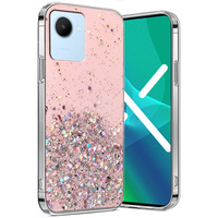 Θήκη για Realme C30 / Narzo 50i Prime, Glittery, ροζ