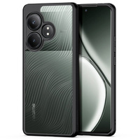 θήκη DuxDucis για το Realme GT 6 / 6T, Aimo Case, διαφανής / μαύρη