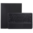 Θήκη + πληκτρολόγιο Samsung Galaxy Tab S9+, Leather Pen Slot TouchPad, μαύρη