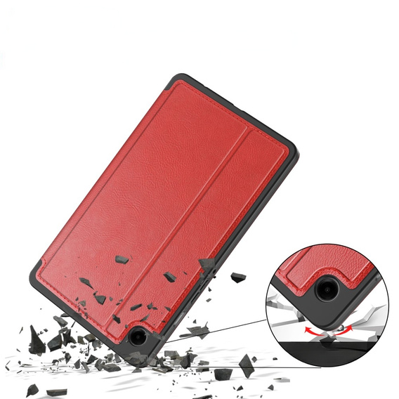 Θήκη για Samsung Galaxy Tab A9, Business Card, κόκκινη