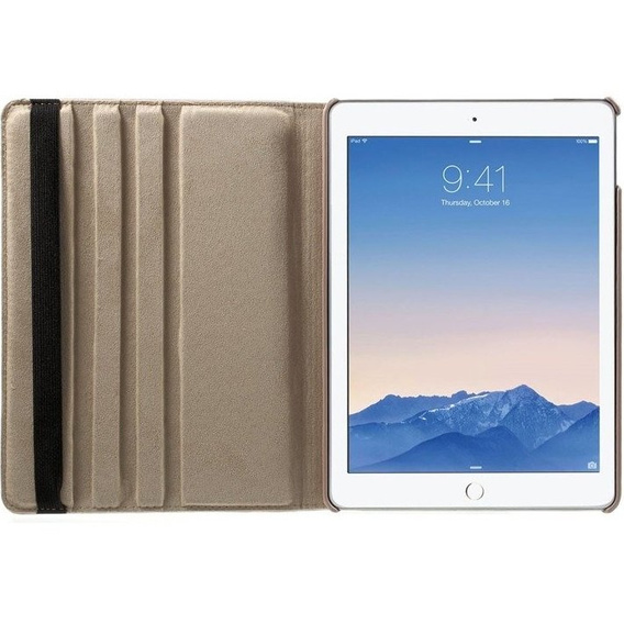 Θήκη για iPad Air 2 9.7" 2014 TB330FU 10.95", Περιστρεφόμενη 360, ροζ
