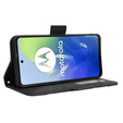 Θήκη με πτερύγιο για Motorola Moto G24 / G24 Power / G04, Card Slot, μαύρη