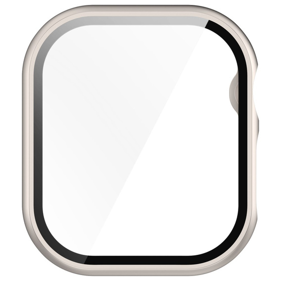 2w1 Etui + Szkło Hartowane Case do Apple Watch 7 / 8 41MM, Czarne