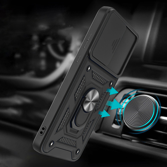Θήκη για Xiaomi Poco X7 Pro 5G, CamShield Slide, μαύρη