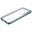 Μαγνητική θήκη MagSafe Dual Glass για Samsung Galaxy S22 Plus, πράσινη
