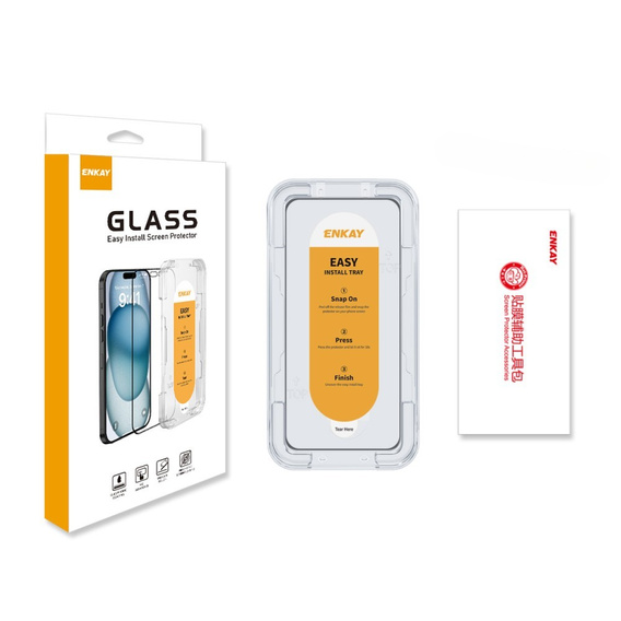 ENKAY Tempered Glass για Google Pixel 8 Pro, μαύρη