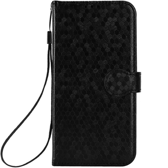 θήκη πτερύγιο για Xiaomi Redmi A5, Wallet Rhombus, μαύρη