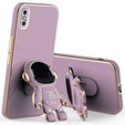 Θήκη για iPhone X / XS, Astronaut, μωβ