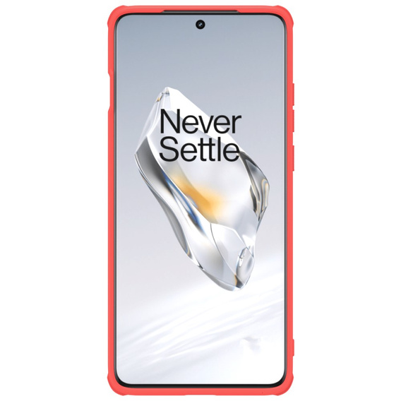 NILLKIN θήκη για OnePlus 12 5G, θήκη Super Frosted Shield, κόκκινη