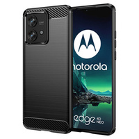 Θήκη για Motorola Edge 40 Neo, Carbon, μαύρη