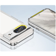 Θήκη για Google Pixel 8, Fusion Hybrid, με προστασία κάμερας, διαφανής