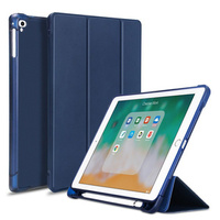 Θήκη για iPad 9.7 2018 / 2017/ Air / Air 2, Smartcase με χώρο για γραφίδα, σκούρο μπλε