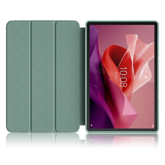 Θήκη για Lenovo Tab P12, Smartcase με χώρο για γραφίδα, πράσινη