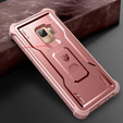 Θωρακισμένη θήκη για Samsung Galaxy S9, Dexnor Full Body, ροζ