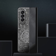 Θήκη για Samsung Galaxy Z Fold 5 5G, Mechanical Legend, μαύρη