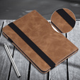 θήκη για το Samsung Galaxy Tab A9+, Butterfly, καφέ