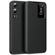 Αναδιπλούμενη θήκη για Samsung Galaxy S25 Edge, Smart View Wallet, μαύρη