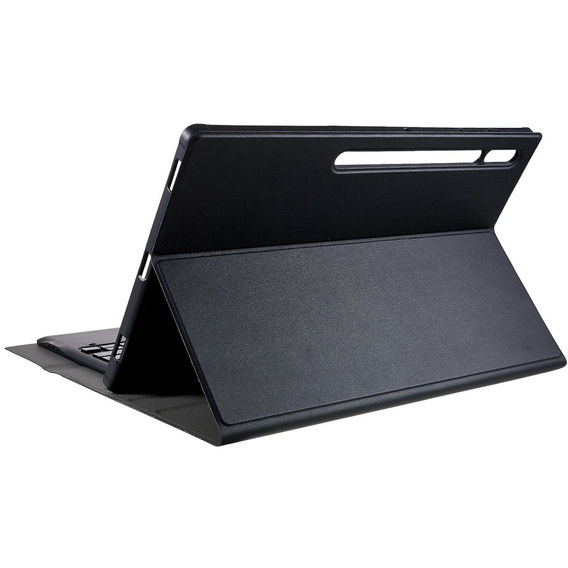 Θήκη + πληκτρολόγιο Galaxy Tab S8 Ultra, TouchPad Pen Slot, μαύρη
