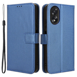 Θήκη με πτερύγιο για Oppo A38 4G / Oppo A18 4G, Wallet Smart Magnet, μπλε