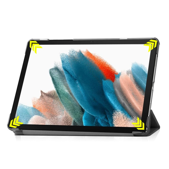 Θήκη για Samsung Galaxy Tab A9, Smartcase, μαύρη